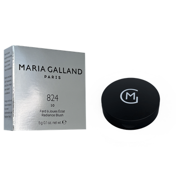 Maria Galland 824 Radiance Blush 10 тонн Кораллово-розовый — румяна для сияния и свежего вида, 5 г