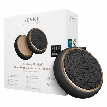 Пемза для ухода за стопами GESKE Dual Foot Smoothener 8в1 серая