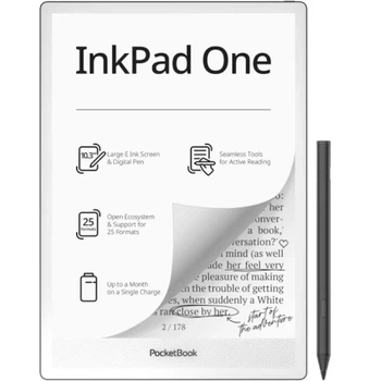Электронная книга 10.3" PocketBook InkPad One, Black (PB1030-8-WW)