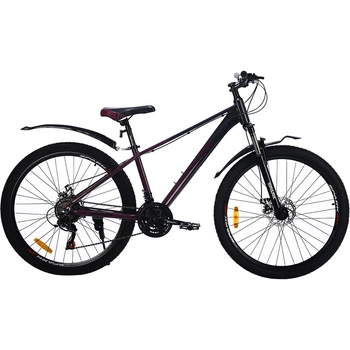 Велосипед SPARK LINE 27,5'' ал15 ам лок-аут диск чорний з темно-вишневим