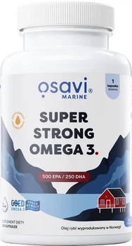 Omega-3 Osavi Super Strong Omega 3 500 EPA / 250 DHA 90 kapsułek miękkich (5904139924198)