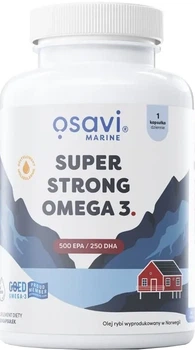 Omega-3 Osavi Super Strong Omega 3 500 EPA / 250 DHA 120 kapsułek miękkich (5904139924181)