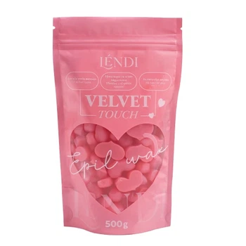 Віск Lendi для депіляції рожевий Velvet Touch 500 г