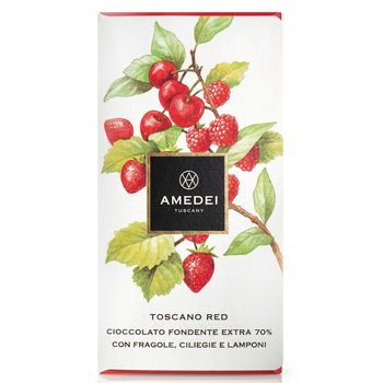 Шоколад Amedei темний 70% з фруктами 50 г (Італія)