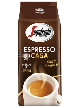 Кава Segafredo Espresso Casa Bonen 1 кг зернова (Італія)