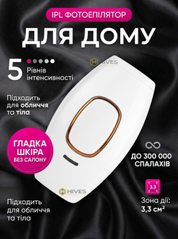 Фотоэпилятор IPL для тела и лица, 5 уровней интенсивности, длительный эффект гладкой кожи