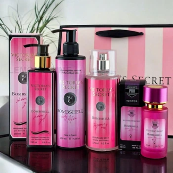 Парфюмированный набор No Brand версия Victoria's Secret Bombshell 4 в 1