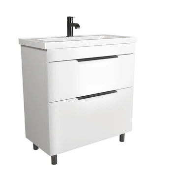 Тумба підлогова МОЙДОДИР IRIS 80 з умивальником FENOVA 80
