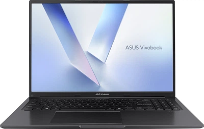 Ноутбук Asus Vivobook 16 OLED M1605NAQ-SH055 (90NB1831-M001Z0) Indie Black / 16" OLED / AMD Ryzen 5 150 / RAM 16 ГБ / SSD 1 ТБ / Підсвітка клавіатури / Зарядка по USB
