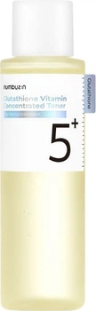 Тонер для обличчя Numbuzin No.5+ Glutathione Vitamin Concentrated 200 мл (8809652583204)