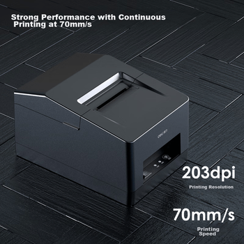 Термопринтер Deli DL-5801P JINGDONG для виносу продуктів для супермаркетів, роздрібної торгівлі, ресторанів, магазинів Bubble Tea, Meituan, комерційний принтер чеків Ele.me 58 мм, модель USB