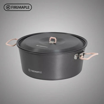 FIRE-MAPLE Специальная серия: набор для приготовления пищи в стиле «хот-пот», для кемпинга и отдыха на природе, с боковой горелкой, плитой для хот-пота, кухонной утварью и посудой.