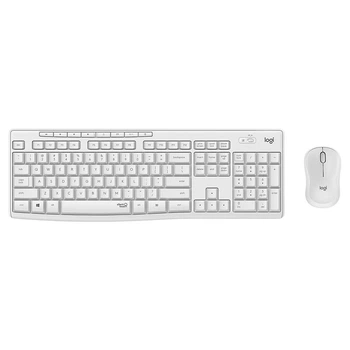 Комплект бездротовий Logitech MK295 Silent Wireless UA White