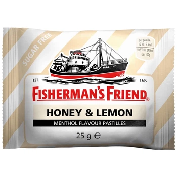Льодяники Fishermans Friend Мед Лимон 25г
