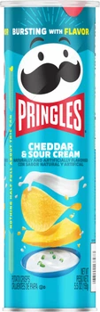 Чипсы Pringles Сыр Чеддер и Сметана 158г