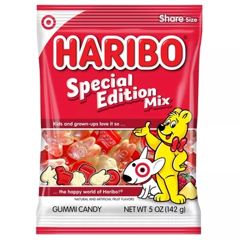 Желейные конфеты Haribo Special Edition Mix Bullseye Dog Клубника и Ананас 142г