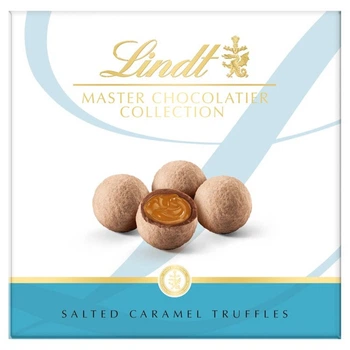 Трюфельные конфеты Lindt Salted Caramel Chocolate Truffles Соленая Карамель 135г