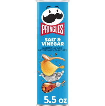 Чипсы Pringles Salt & Vinegar Соль и Уксус 158г
