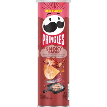 Чіпси Pringles Smokey Bacon Копчення бекон 185г