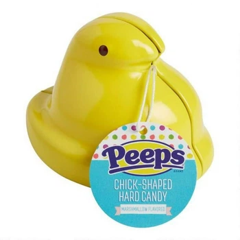 Маршмеллоу в банці Peeps Marshmallow Chicks Hard Candy Tin Курчата 28г