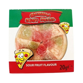 Мармеладная пицца Rose Sour Gummy Pizzas Кисло-сладкая 20г