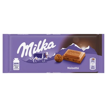Шоколад Milka Noisette Milk Chocolate с ореховым кремом 100г
