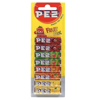 Конфеты Pez Frutti Refills Фруктовые 68г