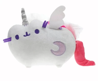 Мягкая игрушка Pusheen The Cat Moon Unicorn Кот Лунный Единорог 15см Серый