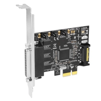 Настольная 4-портовая последовательная карта MOGE, преобразователь PCIe в RS232, карта COM-порта с питанием 5 В/12 В для конкретного банка, MC2340