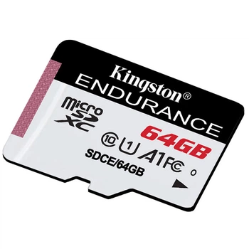 Карта памяти Kingston Endurance microSDXC 64GB UHS-I U1 V10 A1