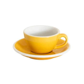 Чашка с блюдцем Loveramics EGG 150мл Yellow