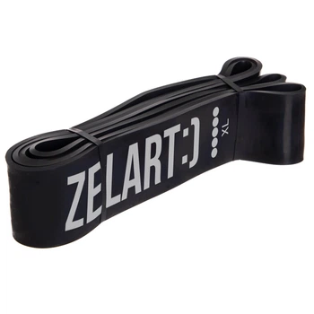 Гума петля для підтягувань та тренувань стрічка силова Zelart POWER BANDS FI-0889-5 Чорний