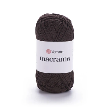 Пряжа поліестер YarnArt Macrame 2 мм 90г шоколад №157