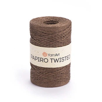 Рафія кручена YarnArt Twisted Papiro 100г 170м шоколад №1316