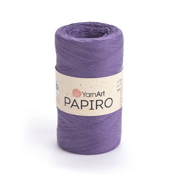 Рафія YarnArt Raffia Papiro 100г 130м фіолетова №1324