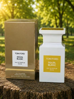 Парфюмы Tom Ford Soleil Blanc 100 мл унисекс тропически-цветочный аромат с кокосом жасмином и амброй солнечный шлейф и стойкость