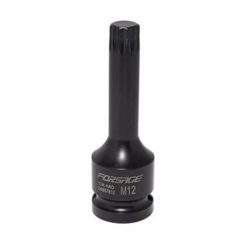 Головка-бита SPLINE ударная M12, 1/2'' Forsage F-24807812