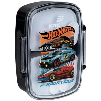 Ланчбокс с наполнением Kite Hot Wheels, HW26-181, 750 мл
