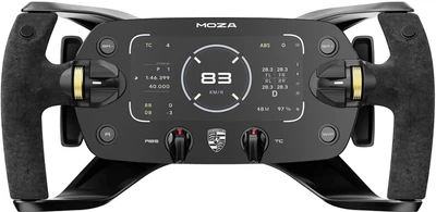 Руль MOZA Racing Porsche Mission R, 32 см, 12 кн., дисплей 5.4" OLED RGB (RS097)