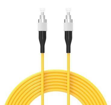 Патч-корд оптичний FC UPC to FC UPC, довжина 100м, одномодовий 9/125 G.652D 3mm, жовтий