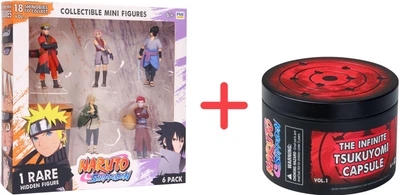 Набір Naruto делюкс із 6 колекційних фігурок + Капсула-сюрприз Безкінечне Цукуйомі (556580259_584858368)