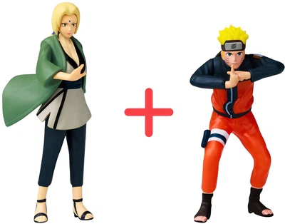 Набір фігурок Naruto Цунаде 7.5 см + Узумакі 7.5 см (553243794_553243842)