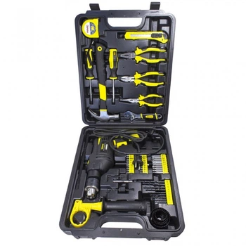 Набір інструментів слюсарний 59 предметів ел. дріль WMC Tools 1059