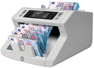 Счетная машинка банкнот Safescan 2250 | Сортировщик с проверкой купюр и детекцией валют, Профессиональный счётчик денег с автоматическим стартом подсчёта