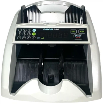 Сортировщик банкнот DORS 620 UV с проверкой валют, антистокс-контролем, UV-детекцией и LCD дисплеем