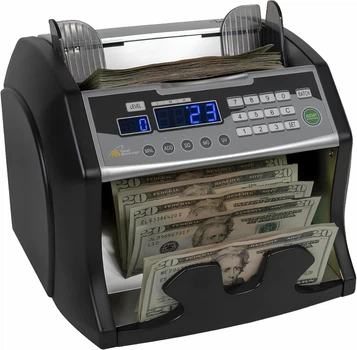Счётная машинка Royal Sovereign RBC-3100 с детекцией банкнот, проверкой подлинности купюр, автоматическим стартом, УФ и MG детекцией, компактный дизайн