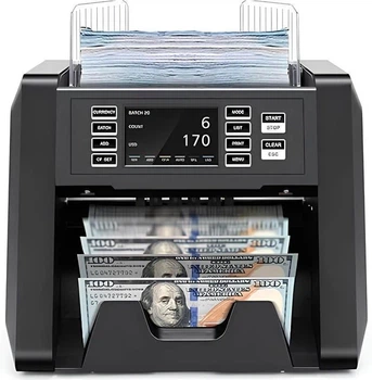 Сортировщик валют CashTec N70A – профессиональный счетчик банкнот с поддержкой режима MIX и двойным CIS-сканером С проверкой подлинности денег С детекцией банкнот