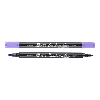 Маркер акварельный Santi Brush Marker фиалковый (391068)