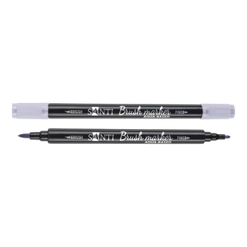 Маркер акварельный Santi Brush Marker сиреневый (391067)