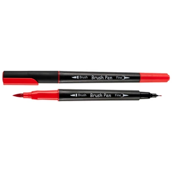 Маркер акварельный Santi Brush Pen красный (391005)